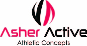ACTIVE LOGO red black