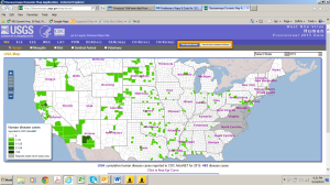 CDC West Nile Virus Cases 2015